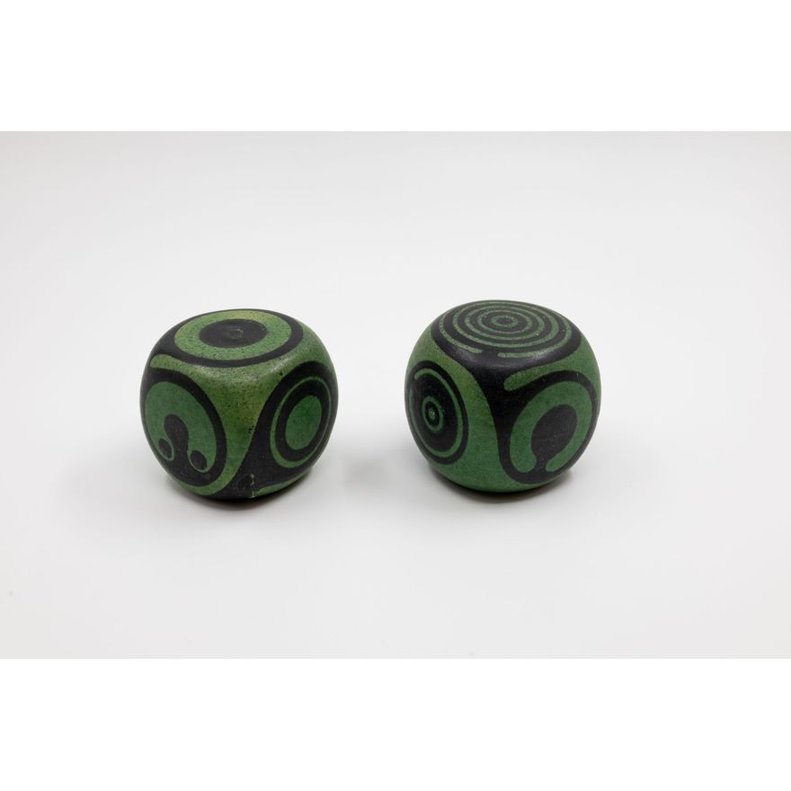 Anneke Borren - Matched pair of cubes
