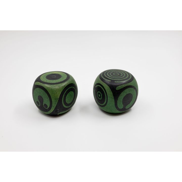 Anneke Borren - Matched pair of cubes