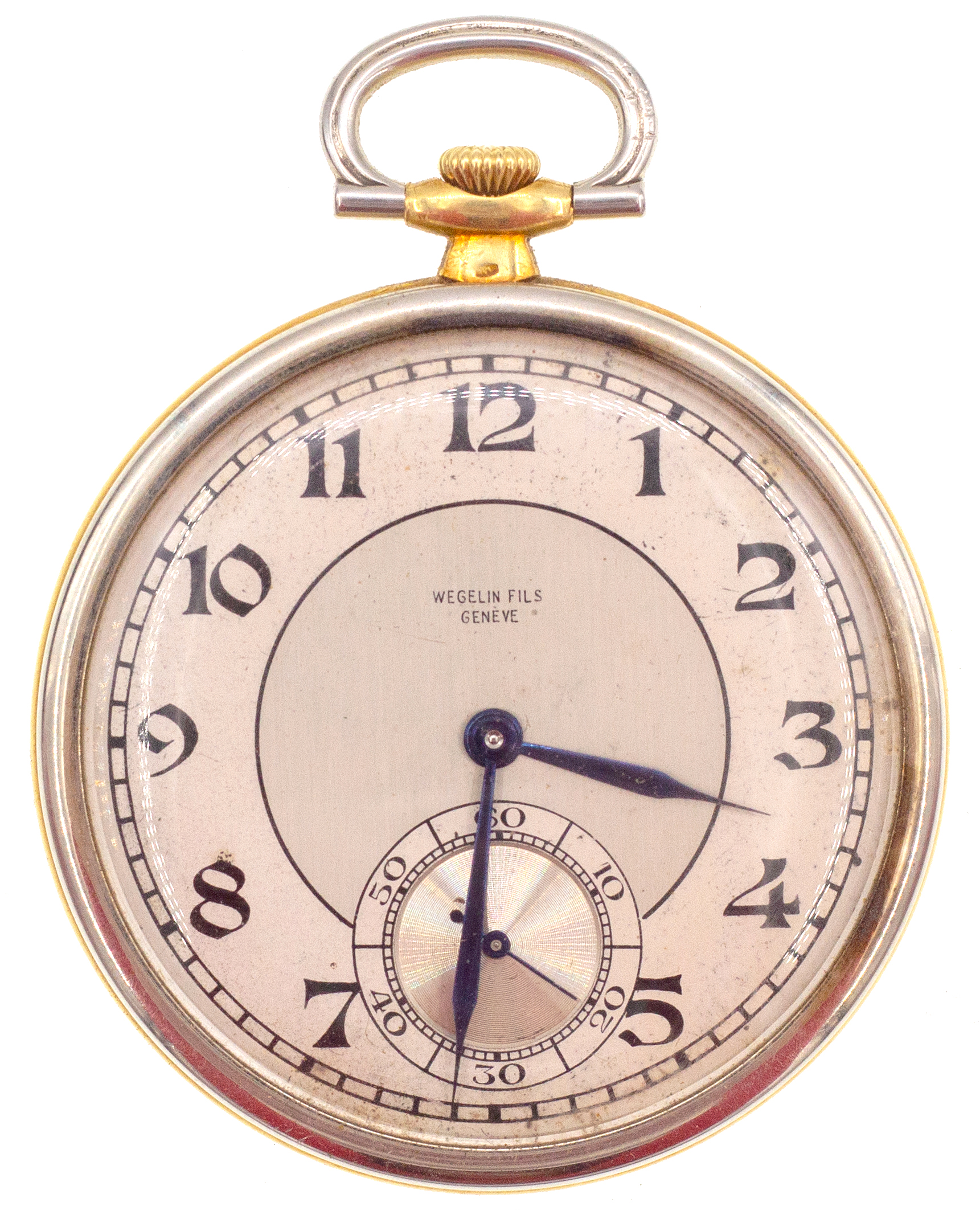 2415 · Switzerland, Wegelin Fils, Pocketwatch, c.1940