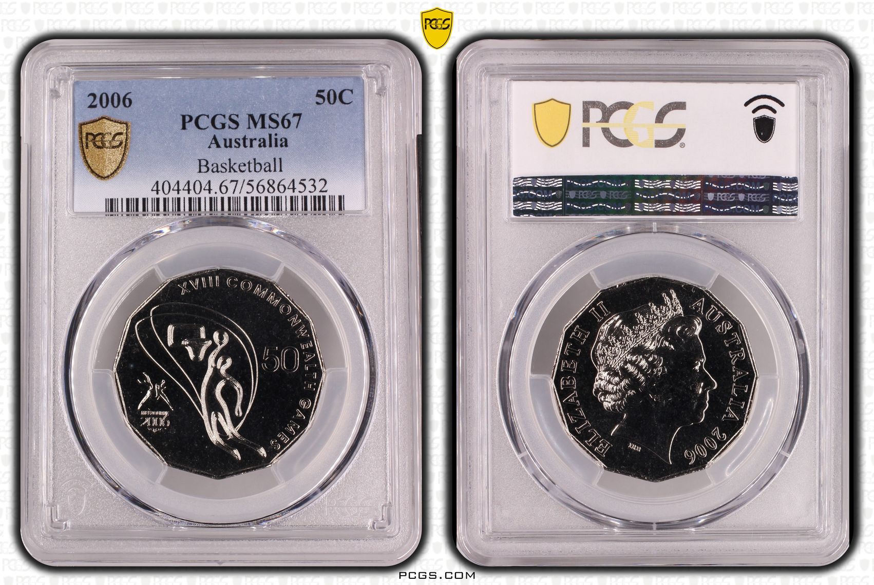 Basketball, Fifty Cent, 2006, MS67
