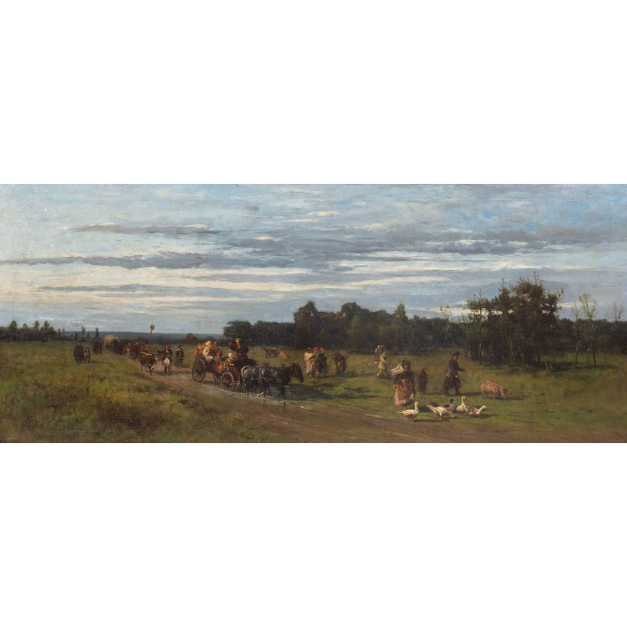 Władysław Szerner | Na drodze, 1874 r.
