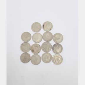 GENEROUS LOT OF 14 OLD SOUTH AFRICAN 3 PENCE COINS 19g - 50693/180
