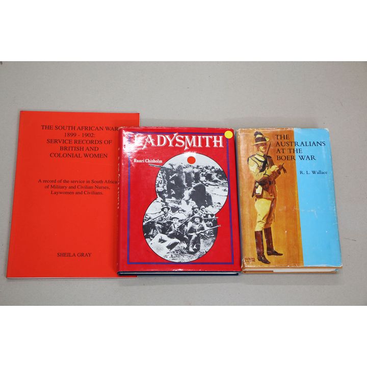 WALLACE, R. L. [3 titles] - The Australians at the Boer War
