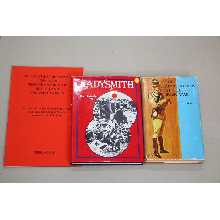 WALLACE, R. L. [3 titles] - The Australians at the Boer War