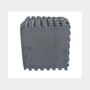 10 Pieces Fluffy Puzzle Foam Floor Mat - Grey -| Bar 9902188035342 - 51745/5194 SN B1 (S6)