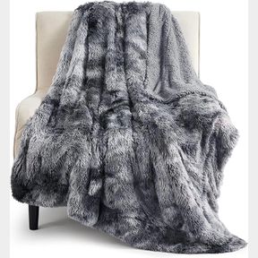 BEDSURE ULTRA SOFT THROW BLANKET, FLUFFY BLANKETS & THROWS - FUZZY SHERPA FAUX FUR BLANKET FOR COUCH, BED, SOFA, COZY PLUSH WARM T