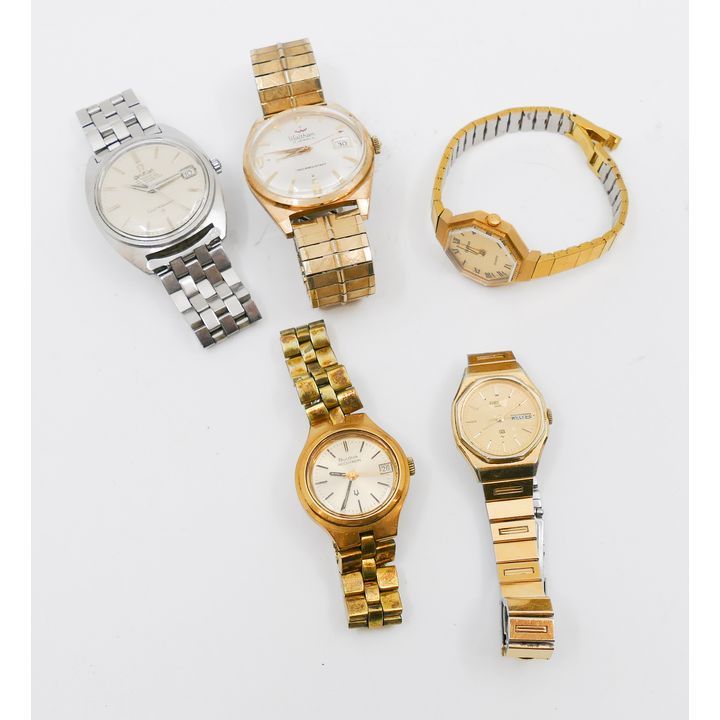 Box Vintage Mens Omega Wristwatch Etc