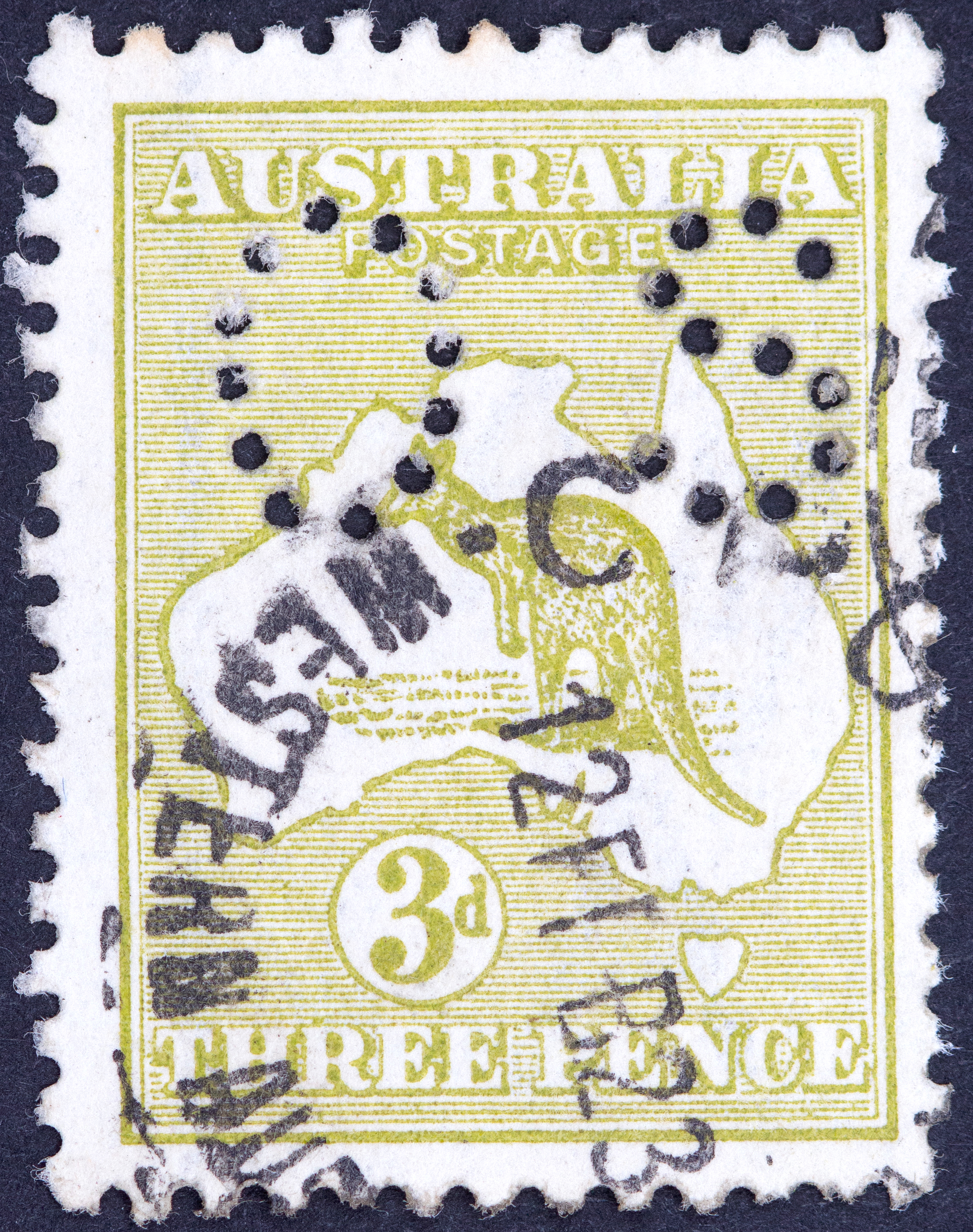 Threepence, 1915, Fine