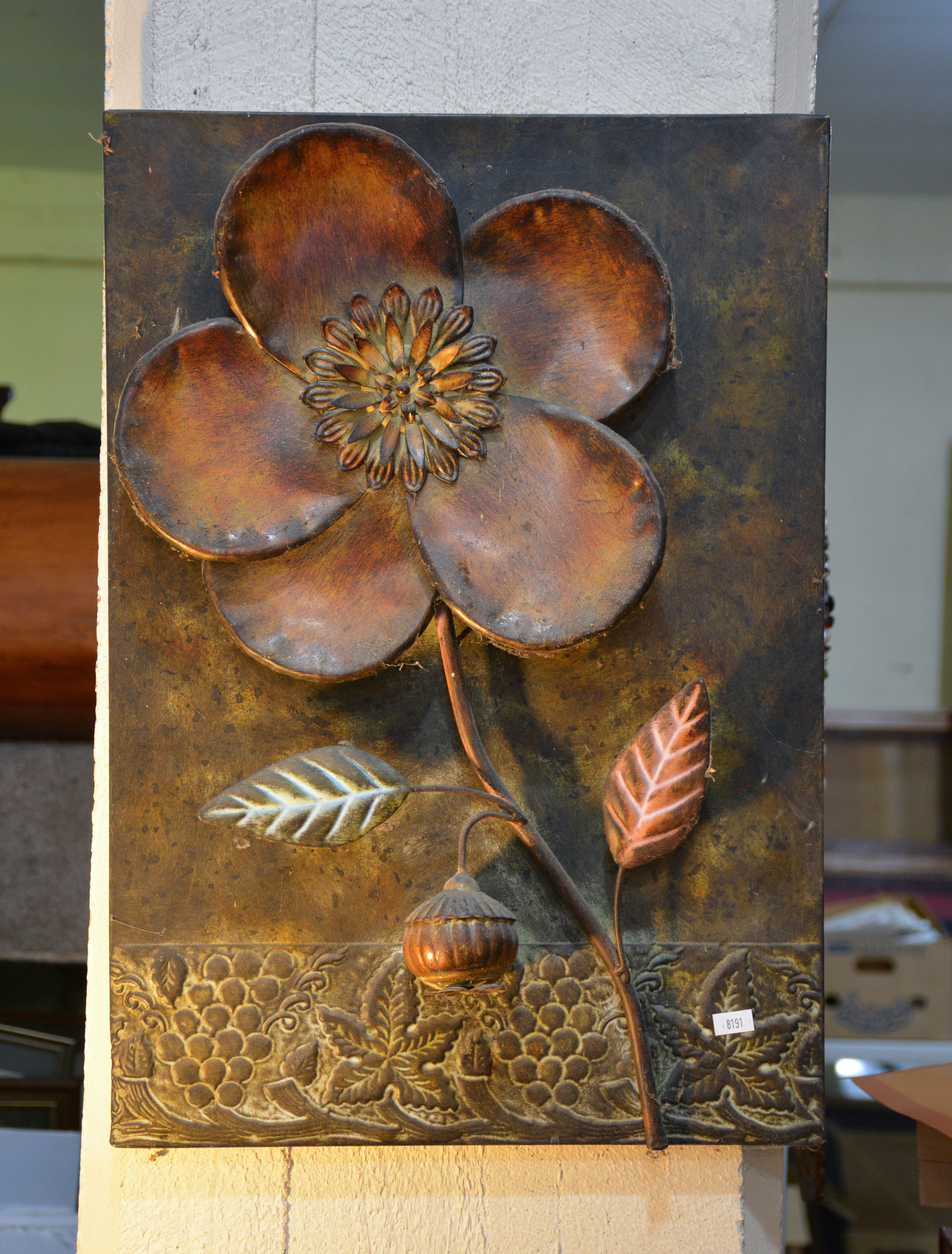 Copper Coloured Wall Art — sold at auction in New Zealand for $20