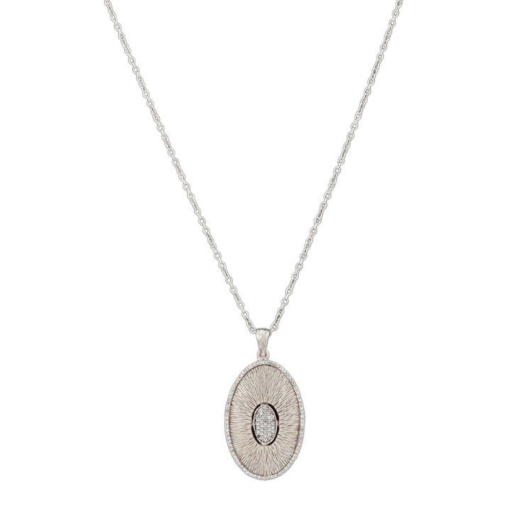 Dije diseño oval