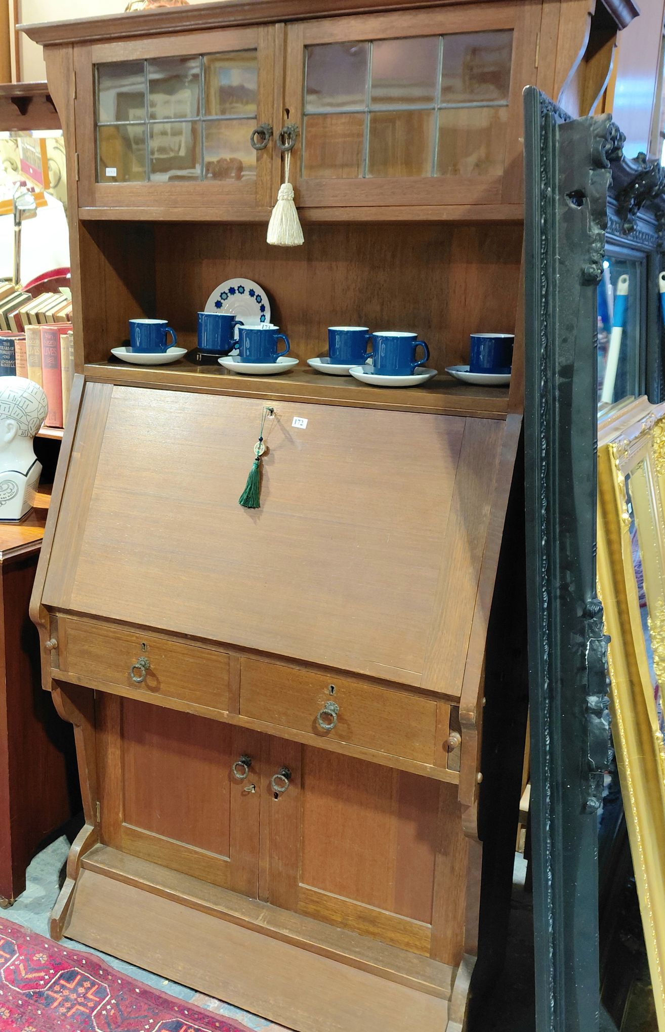 172 · ARTS AND CRAFTS BUREAU BOOKCASE