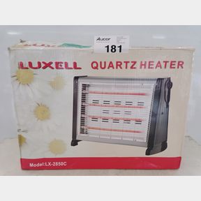 LUXELL - 4 BAR HEATER WITH HUMIDIFIER SAFETY SWITCH - 1500W - LX2850