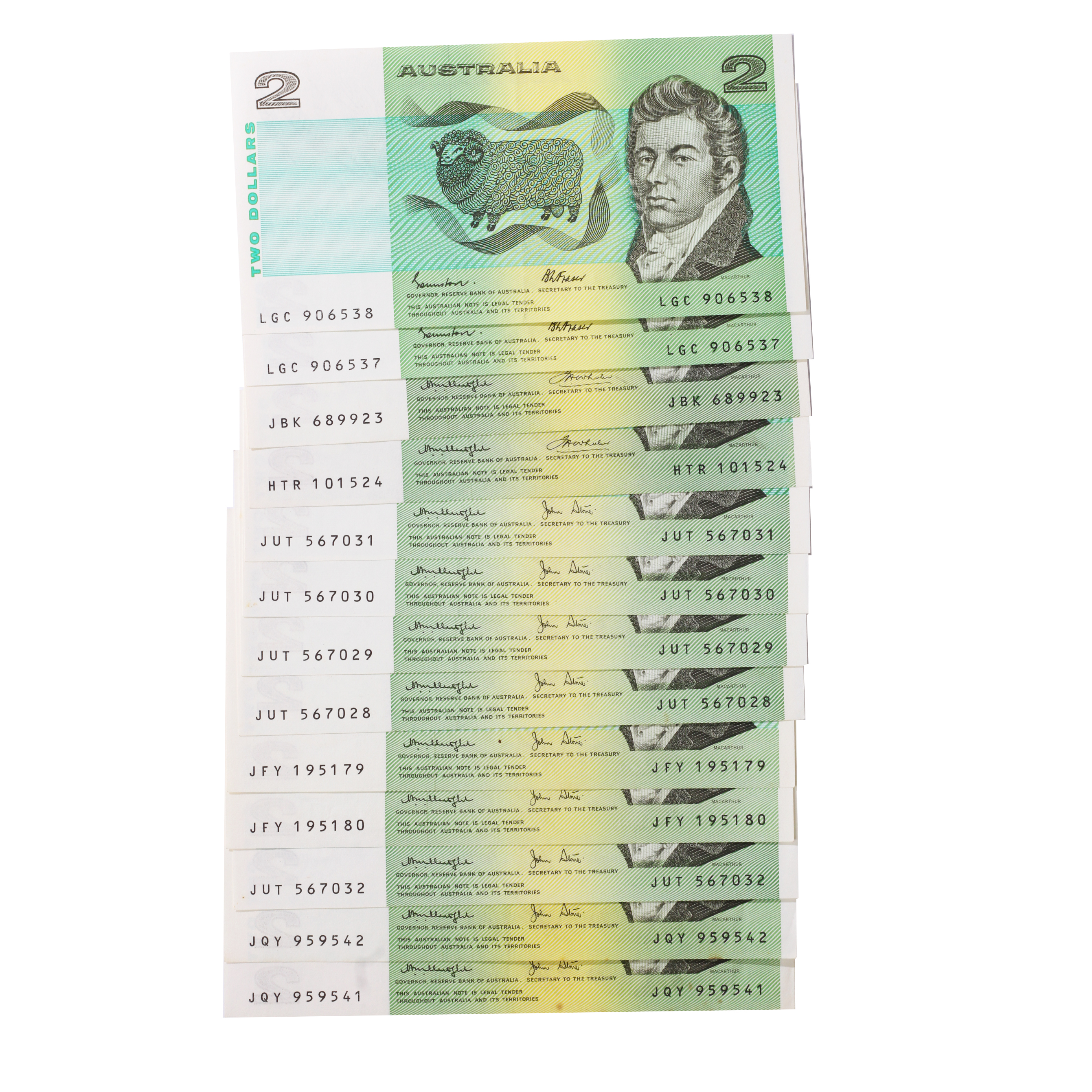 1987. · Accumulation, Two Dollar, EF - aUNC