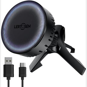 SEMICONDUCTOR COOLING VERSION MAGSAFE CAR CHARGER, LERTOSEN MAGNETIC WIRELESS CAR CHARGER FOR IPHONE 14/13/12/PRO/PRO MAX/MINI,15W