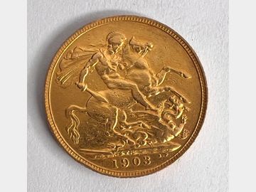 1903 EDWARD VII PERTH MINT GOLD SOVEREIGN