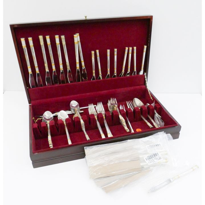 79pc Wallace Golden Aegean Weave Sterling Flatware- 2,106g + 30 Filled