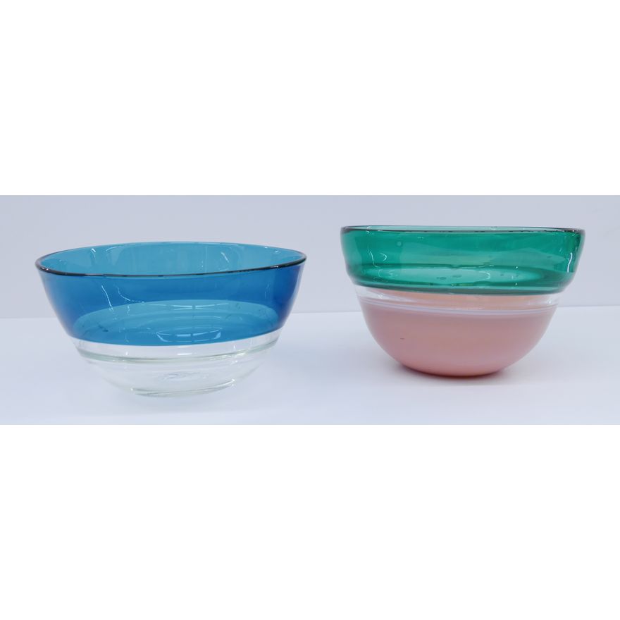 2pc Sonja Blomdahl Incalmo Bowls