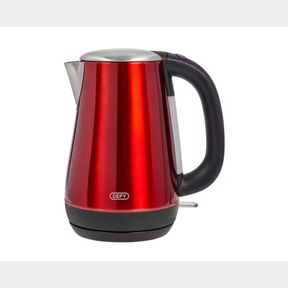 Defy - 1.7 Litre Stainless Steel Kettle - Red -- 51743/1247 AS B2 (S6)