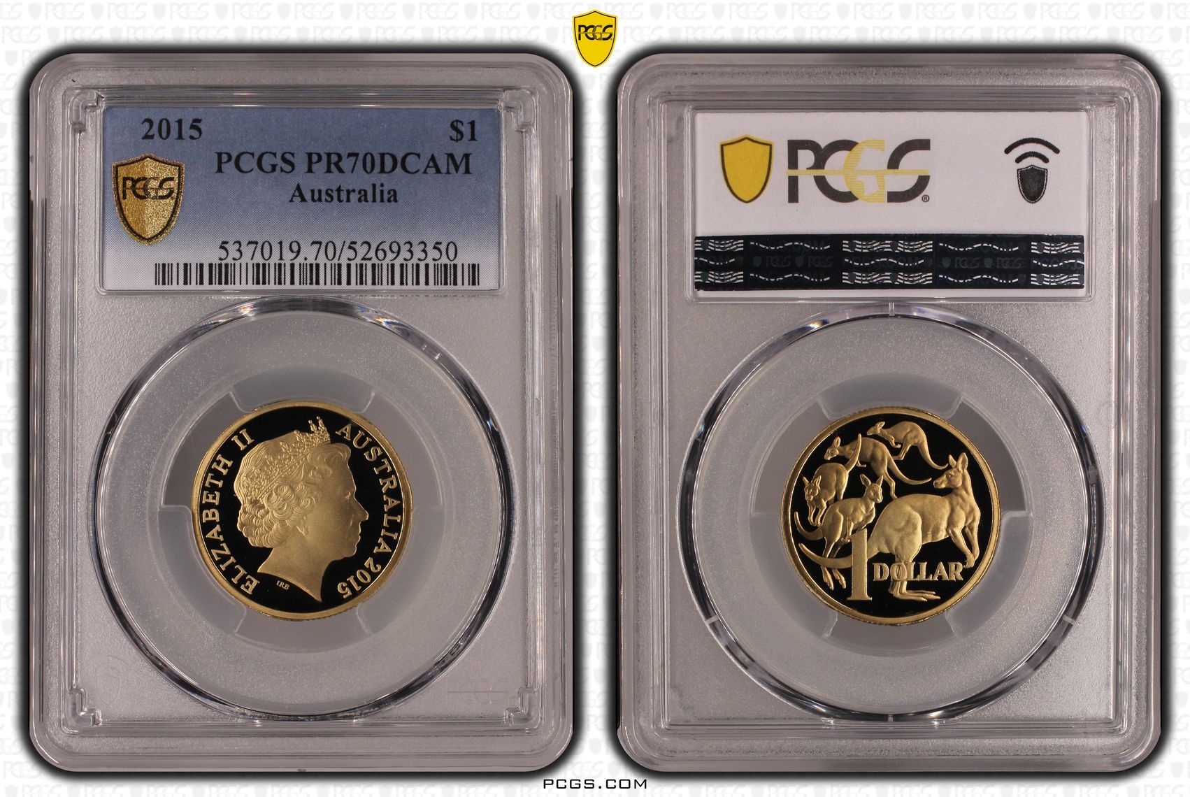 One Dollar, 2015, PCGS PR70DCAM