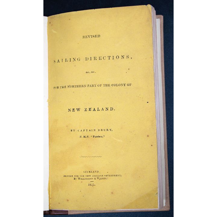 Captain Drury 'Revised Sailing Directions...'