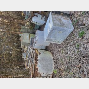 Large pile of salvage appliances and other metals