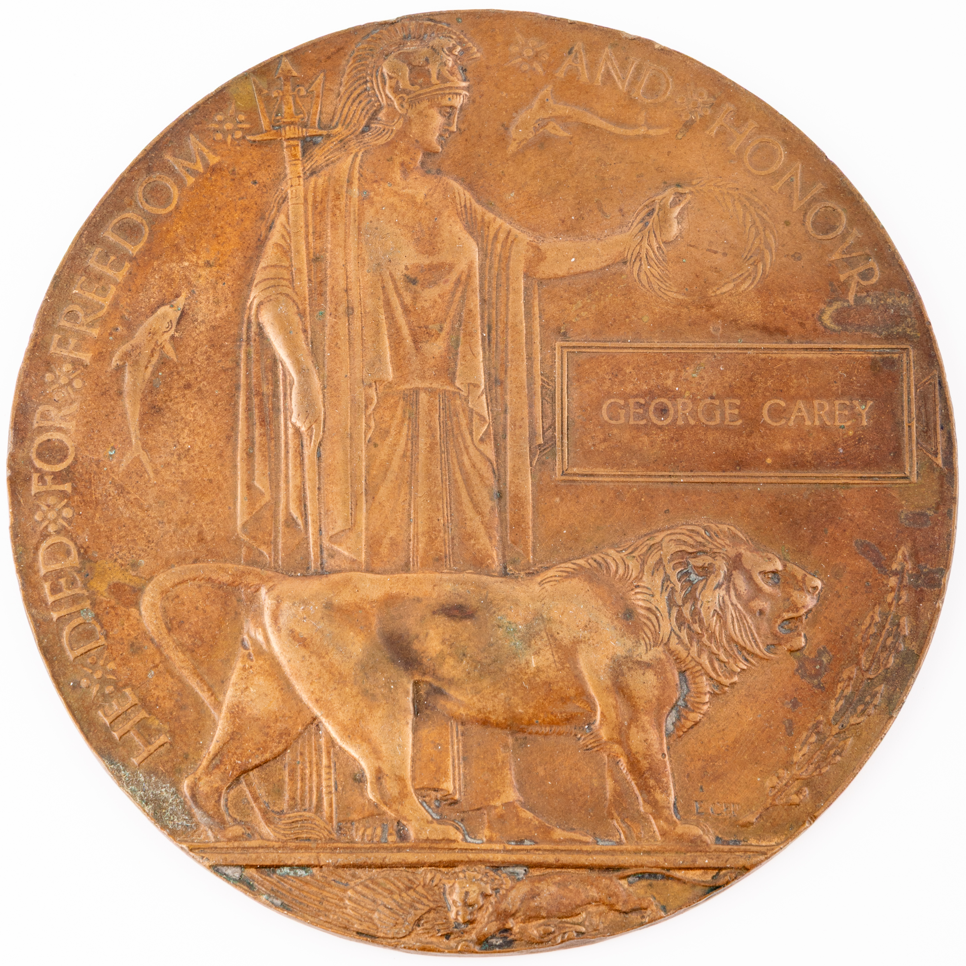 153 · Death Plaque, 1918 - 1930s, EF