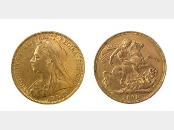 1899 Queen Victoria Old Head Perth Mint Gold Sovereign.