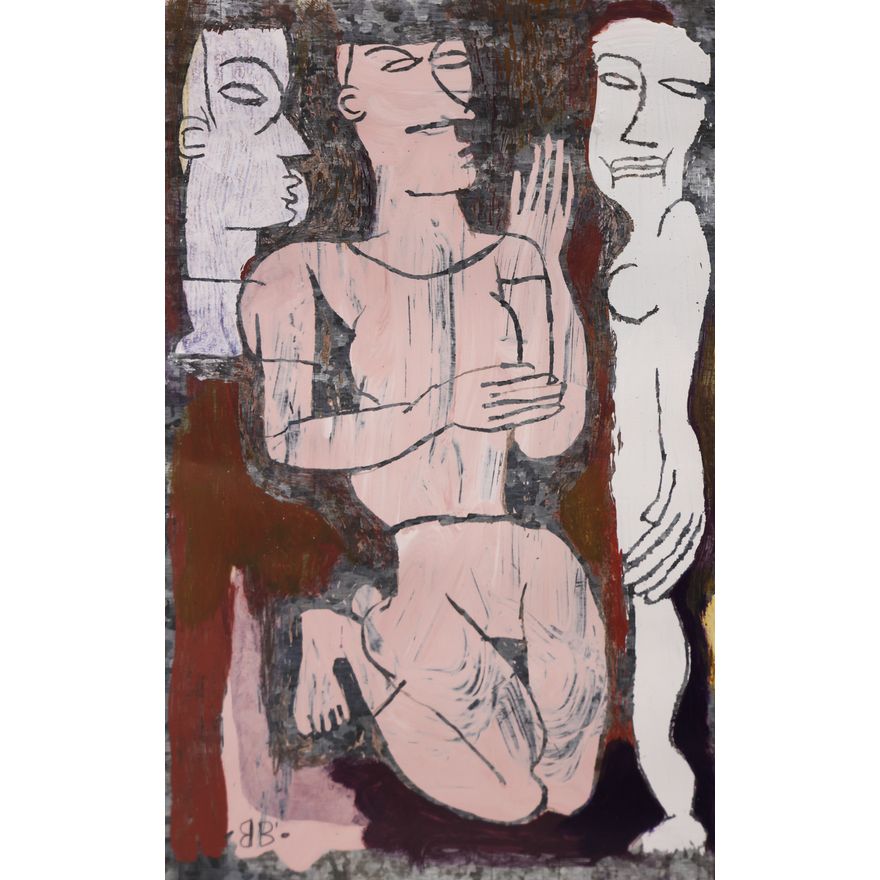 Bill Brewer ''A Gypsy Woman'' Acrylic