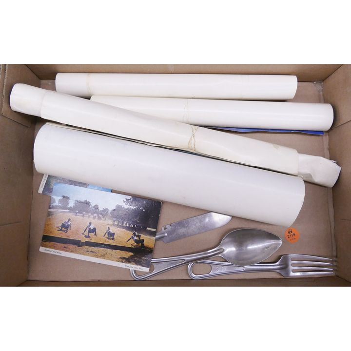 Box Rolled Airplane Prints Etc