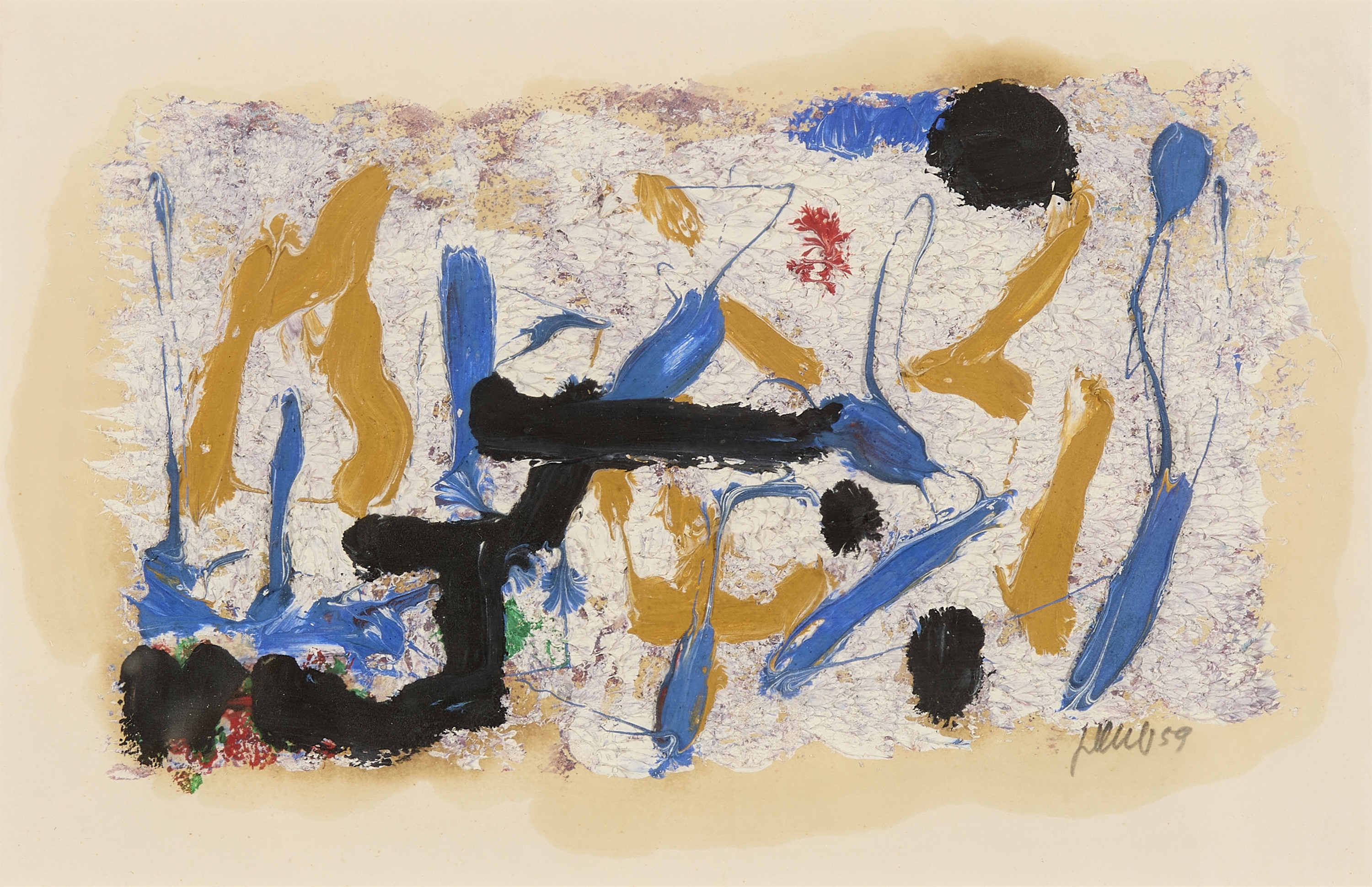 Fritz Winter Untitled 1959
