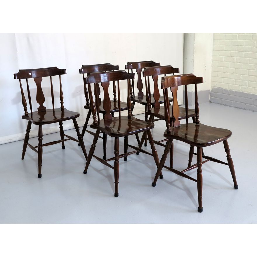 SET OF 6 DINING CHAIRS