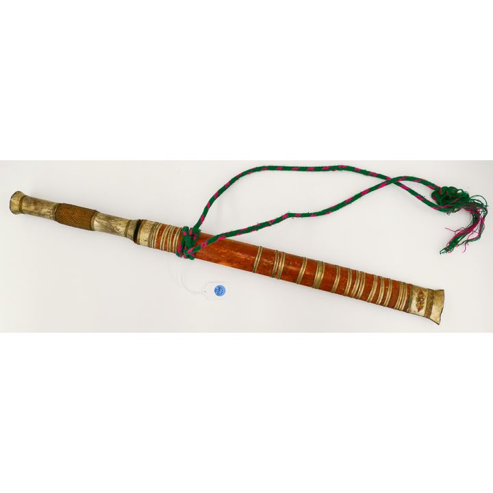 Old Burmese Dha Sword with Scabbard 28''