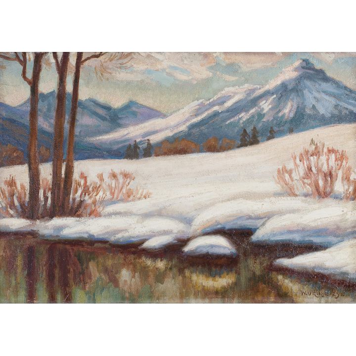 Władysław Ukleja | Pejzaż górski zimą , 1929