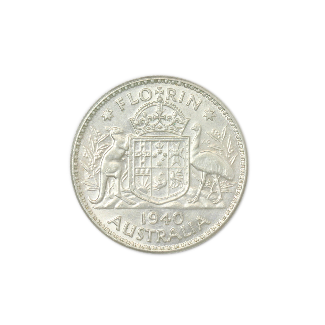 1091. · George VI, Florin, 1940, aUNC