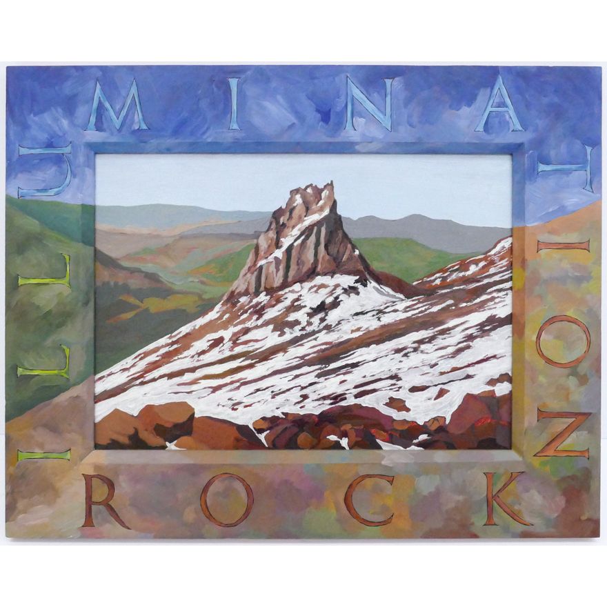Michael Morano ''Illumination Rock'' 1991 Oil