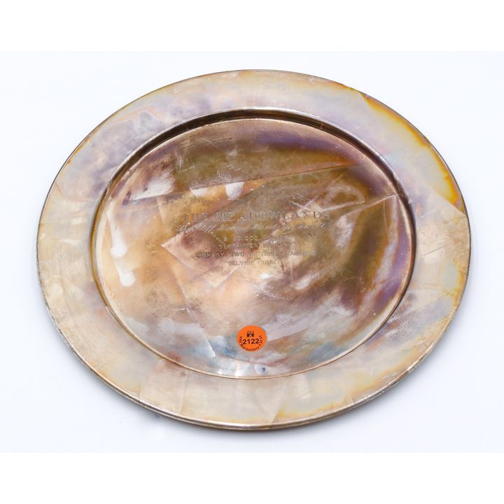 Preisner Sterling ''The Meadowlands'' Presentation Tray 11.5''