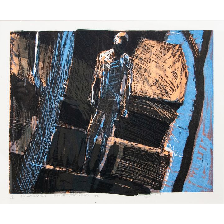 Euan MacLeod 'Frontwards'