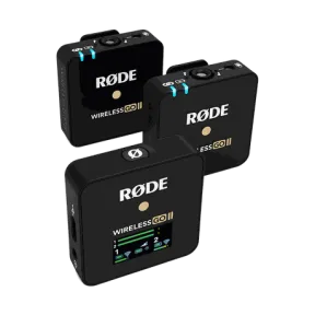 RODE Wireless GO II Dual Channel Wireless Microphone System |