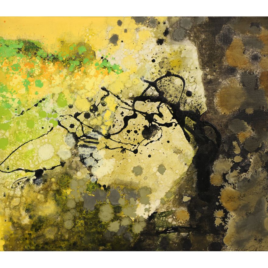 Kathleen Gemberling Adkison ''April Crest'' Oil