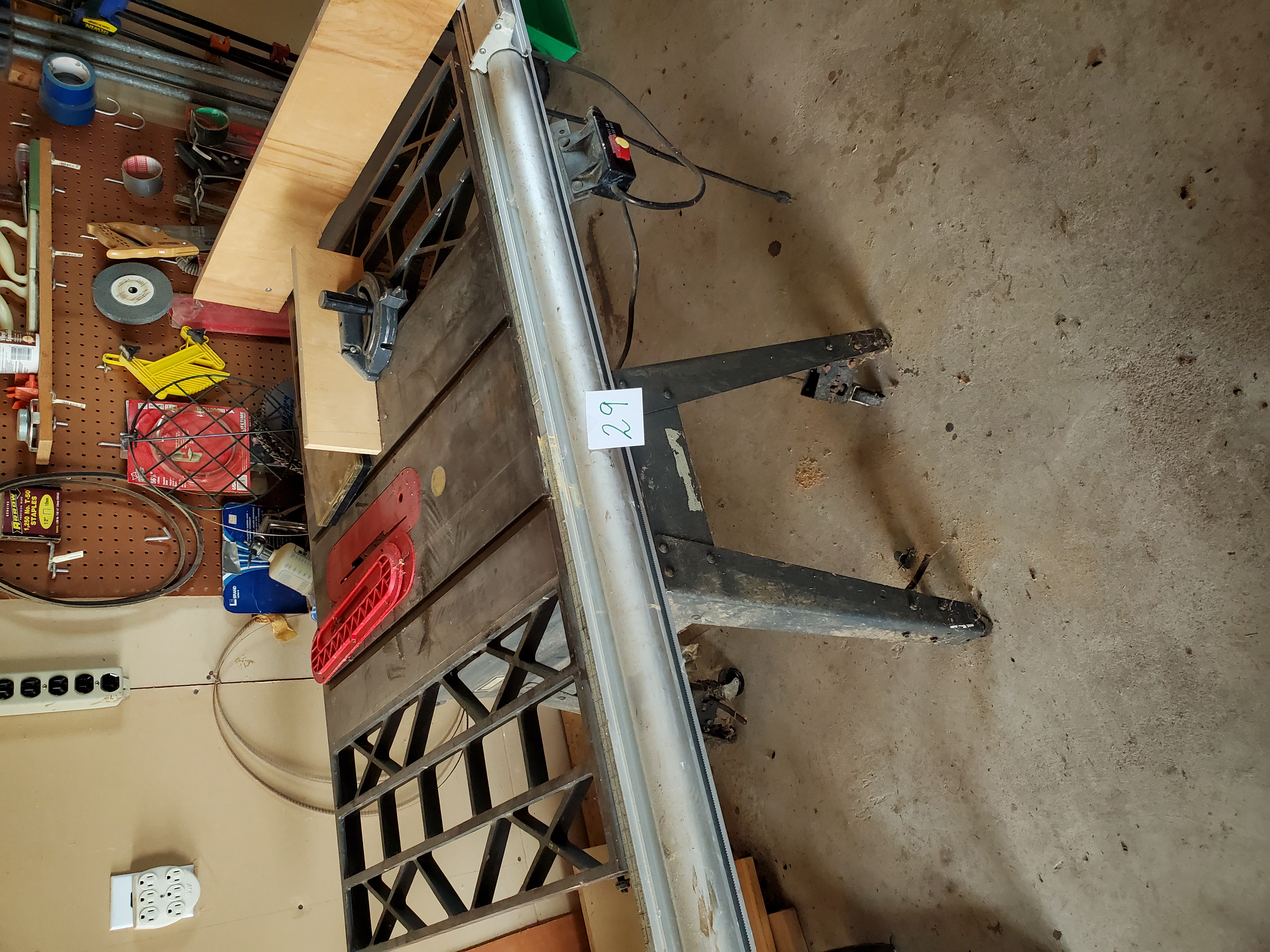 Craftsman Table saw, Dado blade inserts 