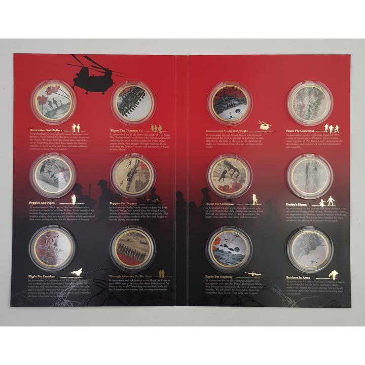War Poppy Collection - Remember & Reflect
