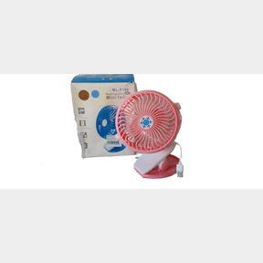 Clip on Fan Best Trader Stroller Fan Portable USB Rechargeable - Pink
