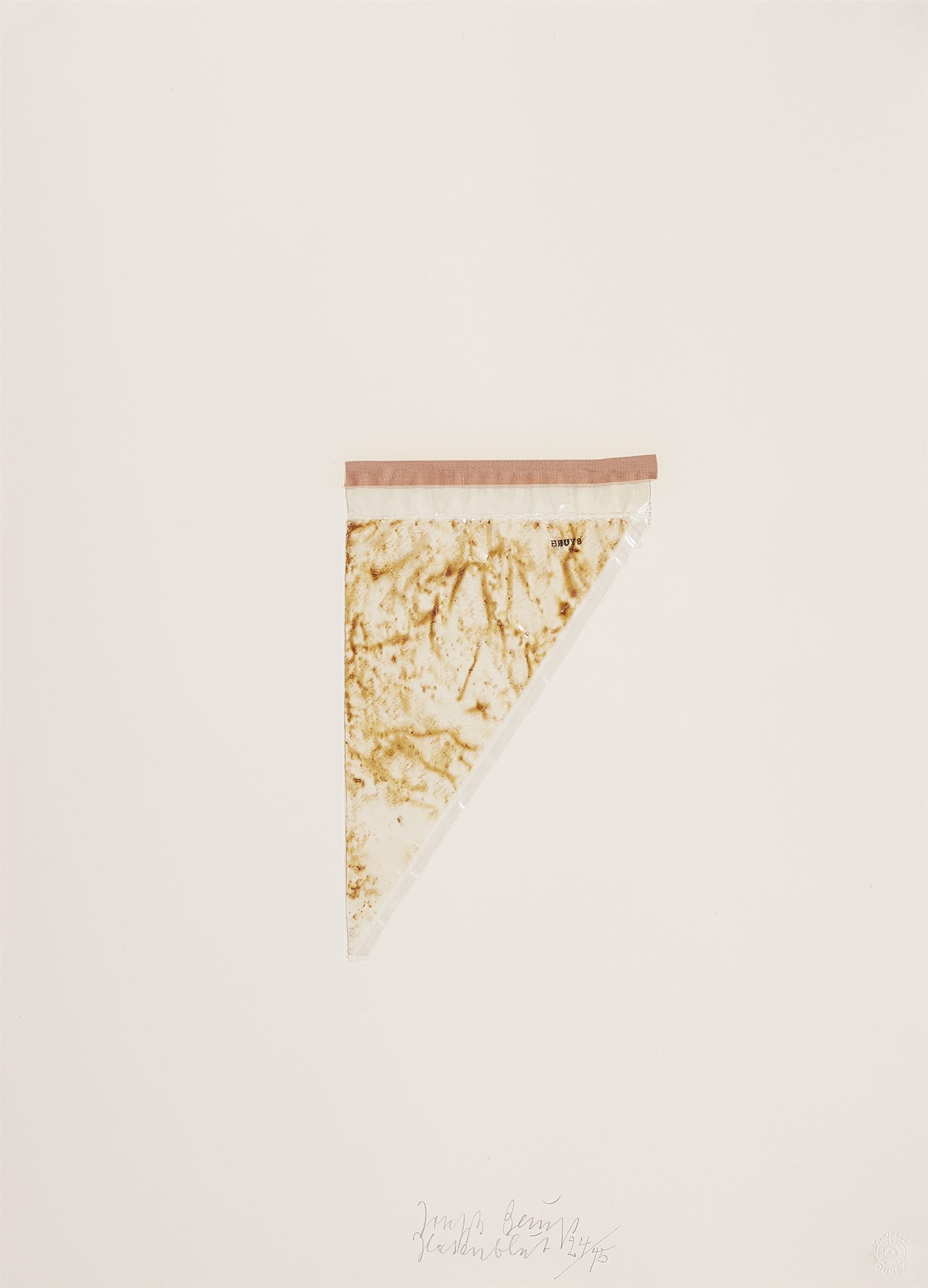 Joseph Beuys Hasenblut 1971/1979