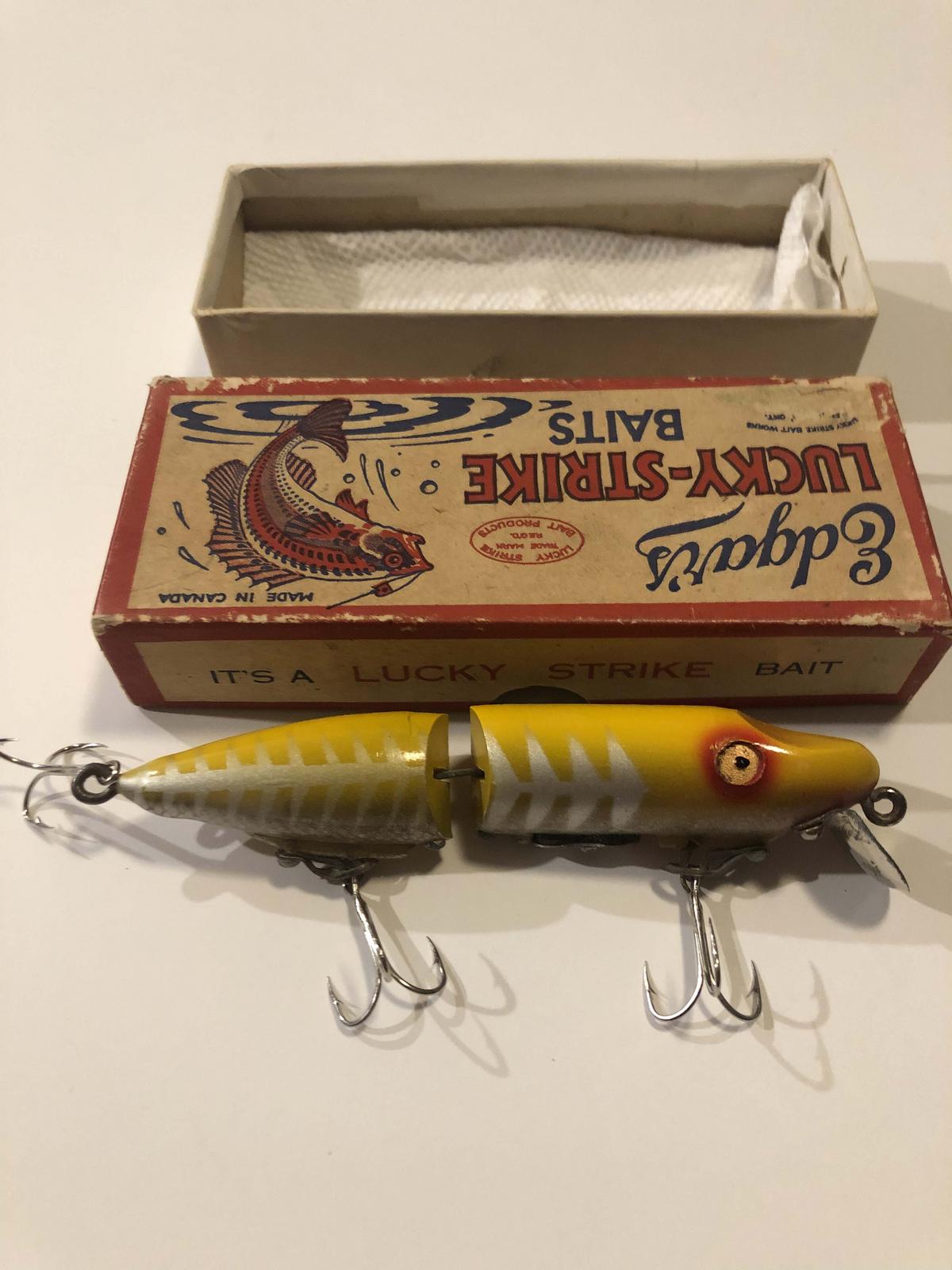 VINTAGE THE PRODUCERS MEGA GHOST TOPWATER LURE tough color TACKLE BOX FIND  NIP