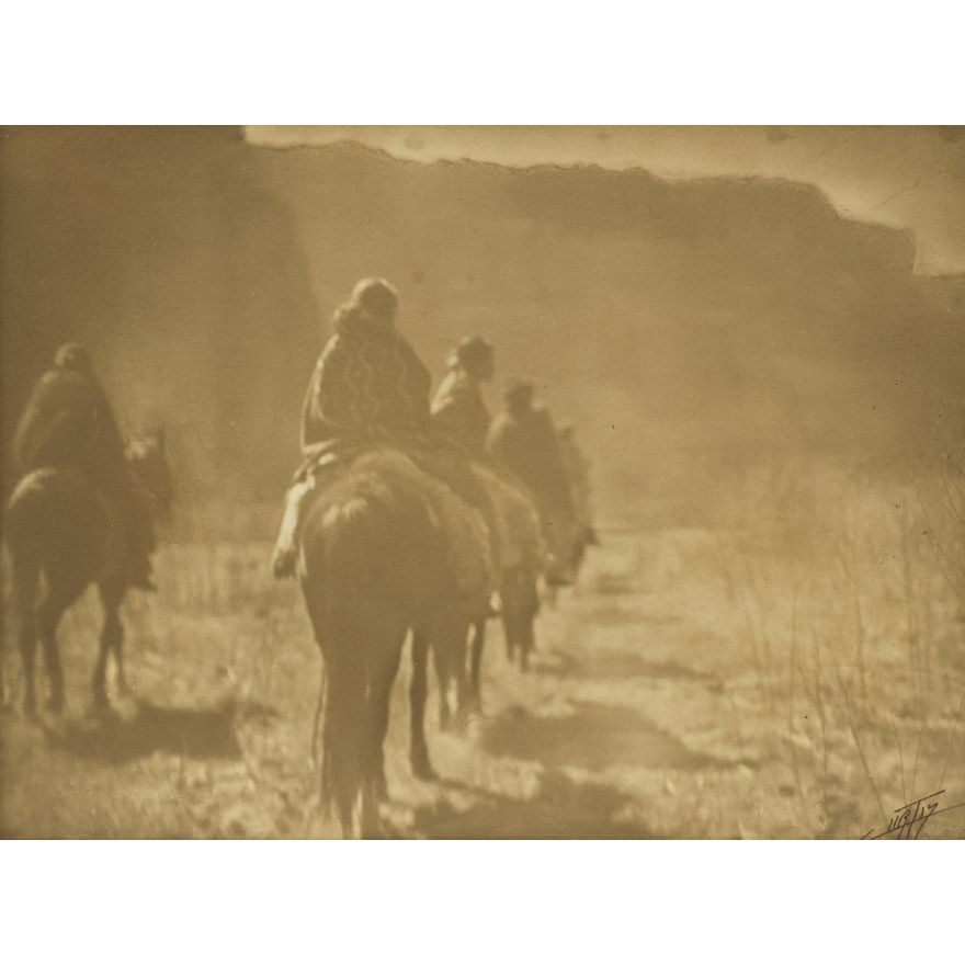 Edward Curtis ''The Vanishing Race'' 1904 Platinum