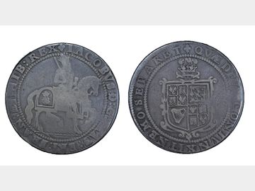 1604/05 JAMES I (THIRD COINAGE) SILVER CROWN
