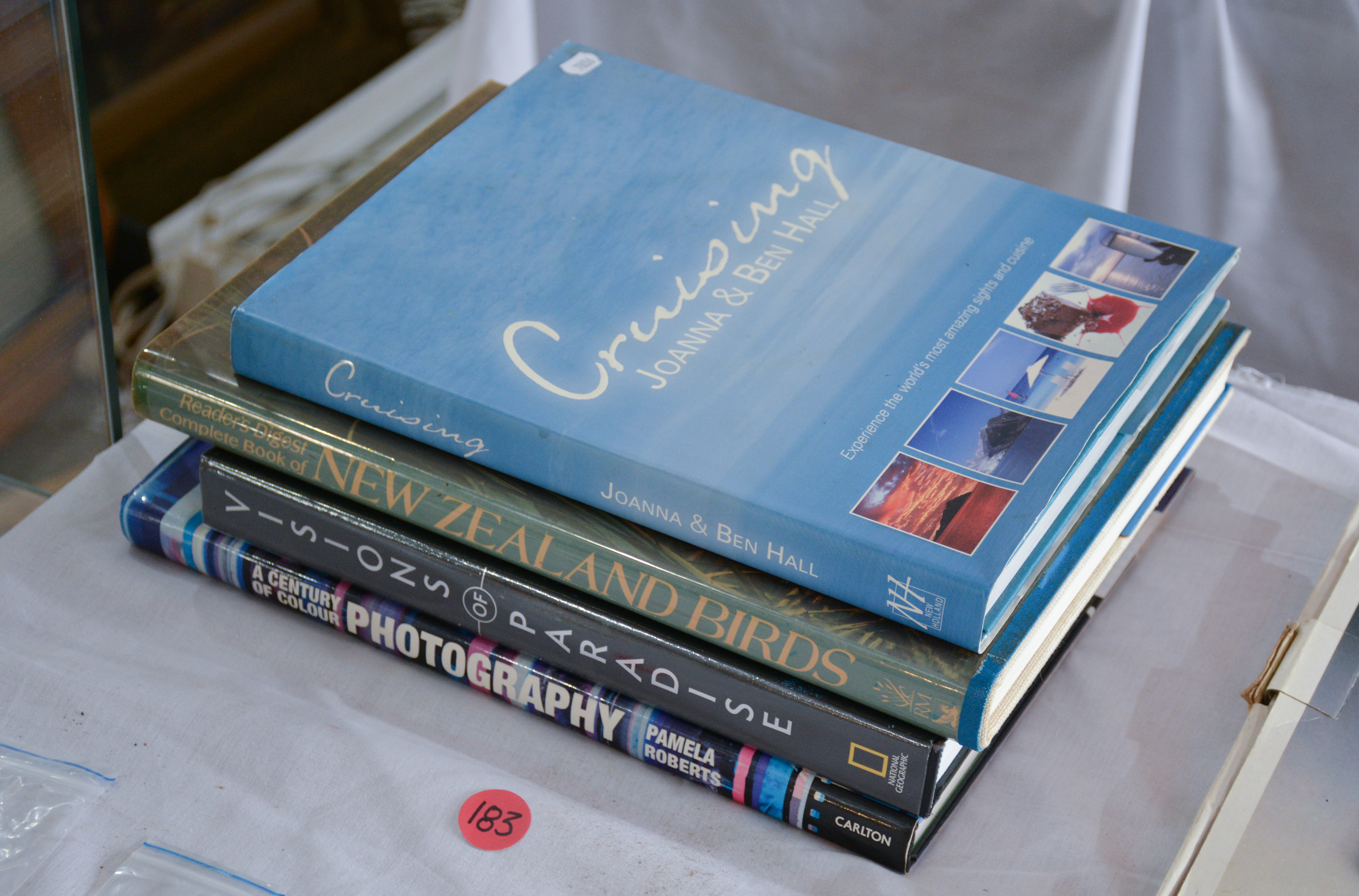 Hardback Books x 4 — NZ auction result
