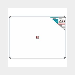 Parrot Whiteboard Magnetic - 1200 x 900mm - 1200 x 9000mm Aluminium Frame