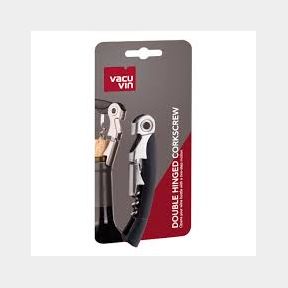 Vacuvin - Double Hinged Corkscrew -bar 8714793685147 -51735/2965 SP B1