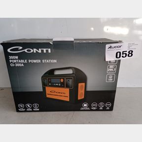 CONTI 300W POWER STATION | LITHIUM | DC- AC- USB | 298 WH | CI-300A